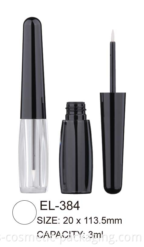 Cosmetic eyeliner bottle